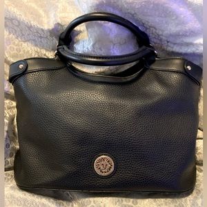 Ann Klein Soho Satchel-Black